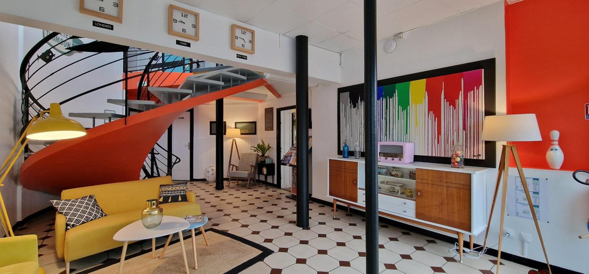 Hotel La Croisette & Restaurant Bistrot Gantier En Centre Ville รัวย็อง ภายนอก รูปภาพ